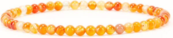Multicolored Agate Crystal Bead Bracelet – Healing Crystal Bracelet for Women and Men – Unisex Stretchy Gemstone Bracelet for Healing and Protection - 图片 9